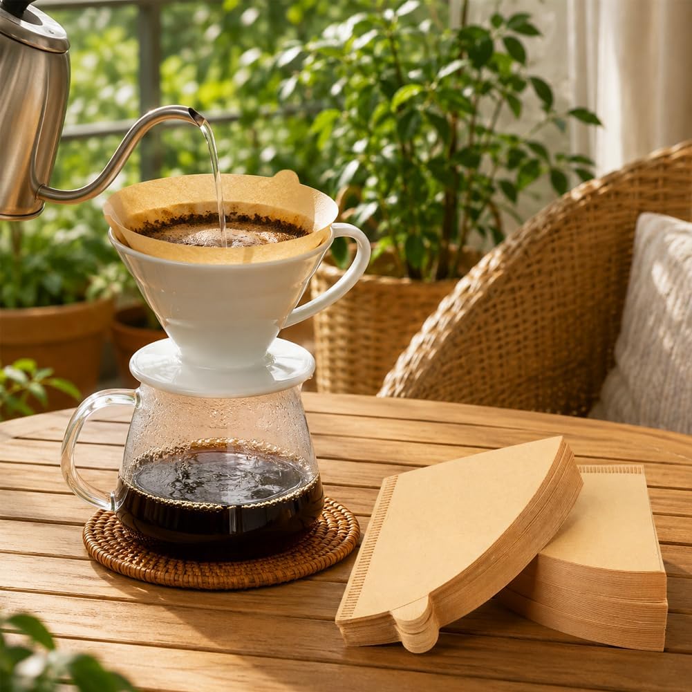 Thumbnail 6 de BYKITCHEN Cone Coffee Filters Size 2
