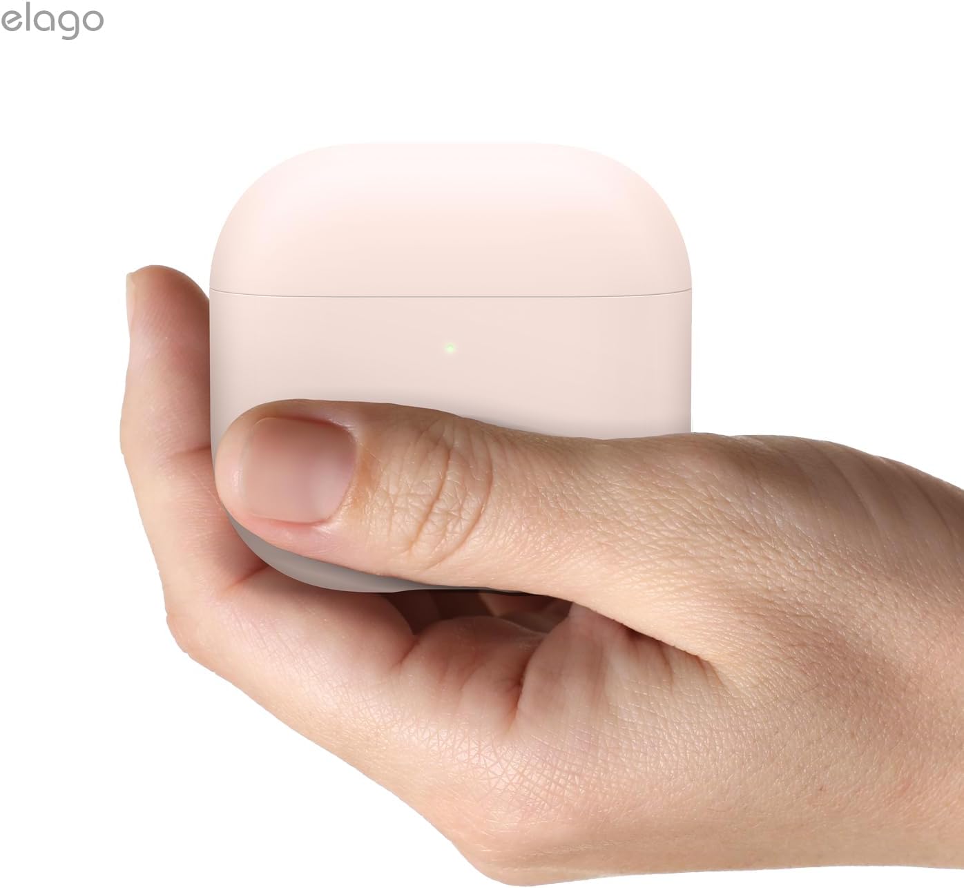 Thumbnail 6 de elago Coque Liquid Hybrid pour AirPods 4 – protection double matériau et recharge sans fil (rose)