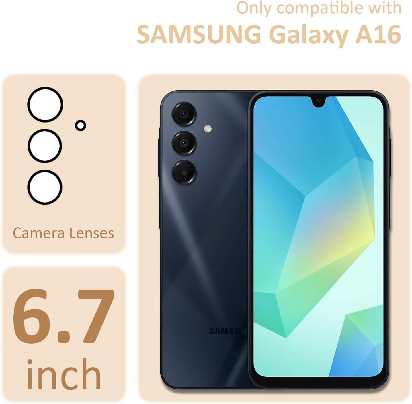 Thumbnail 6 de CAROKI Clear Case Samsung A16 Shockproof
