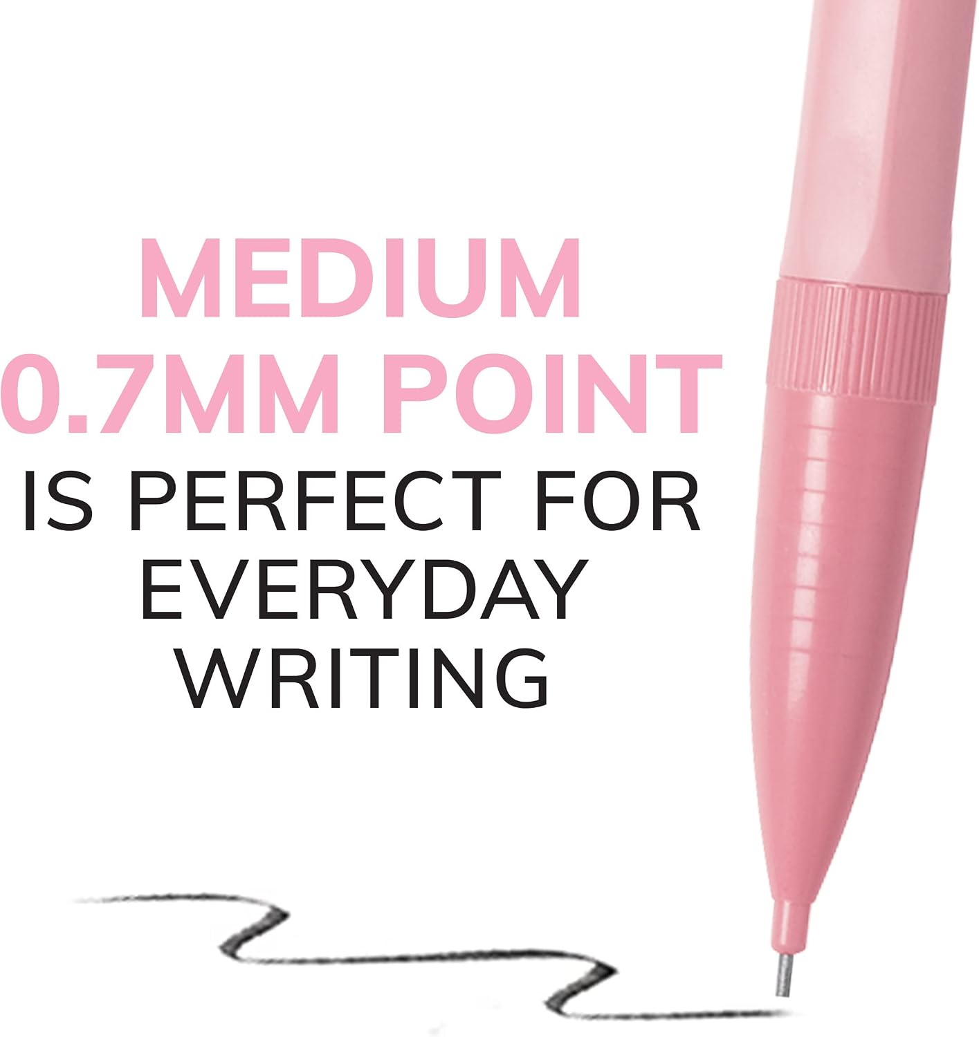 Detalle 2 de BIC Xtra-Smooth Pastel Mechanical Pencils, 0.7mm, 24-Count