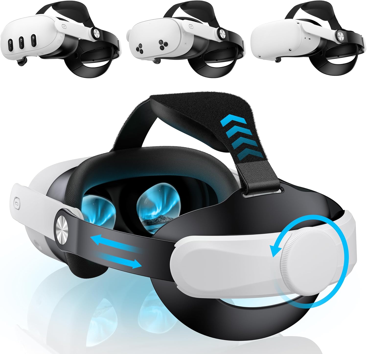 Detalle de Kawaye Meta Quest Head Strap MQ5000 for Quest 3S/2/3