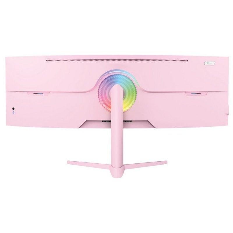 Detalle 2 de Monitor Arozzi Nova 49" Dual QHD 165Hz VA Curvo HDR Rosa