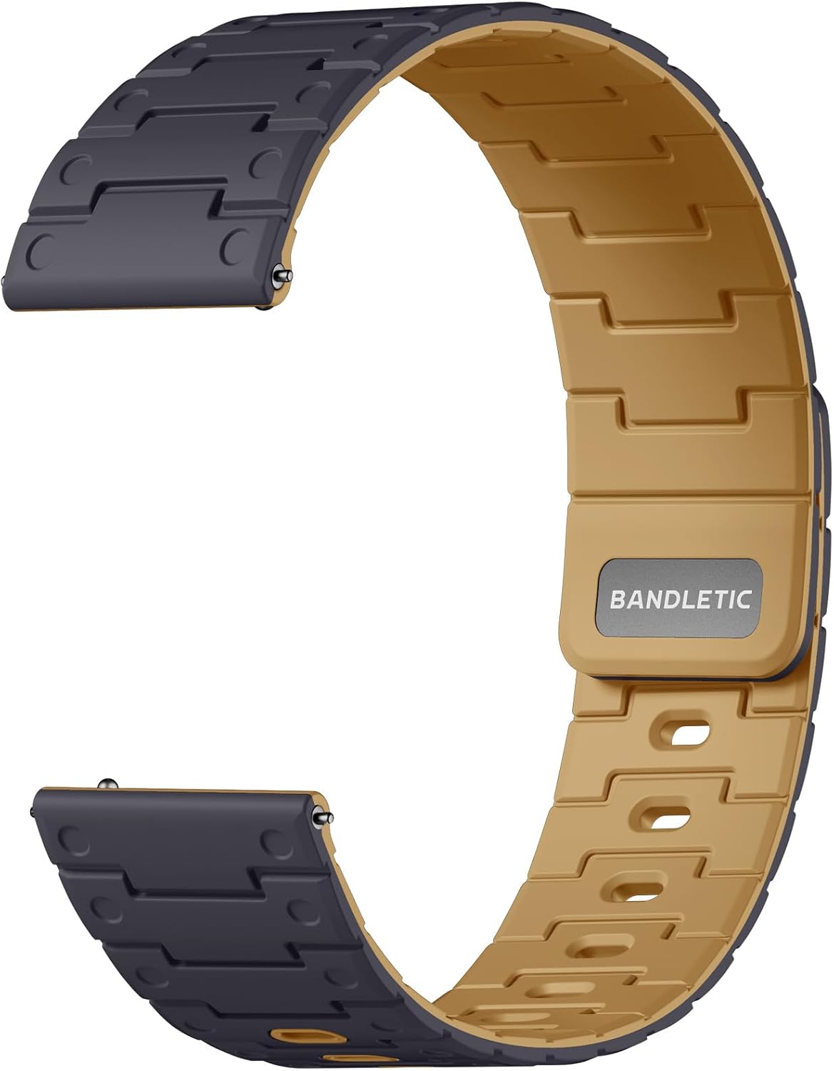 Detalle de Bandletic 20mm Magnetic Strap for Garmin and Samsung Smartwatches