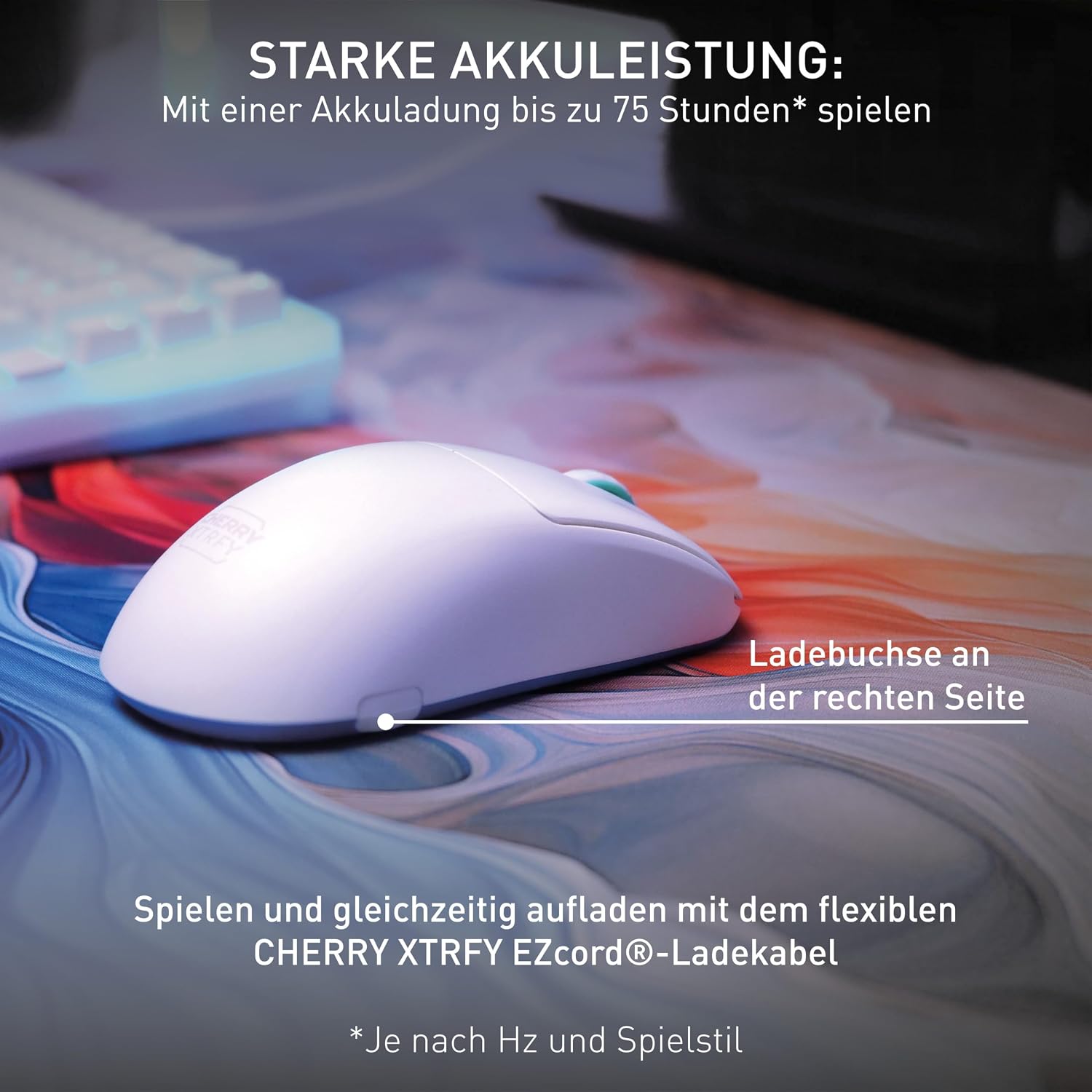 Thumbnail 5 de CHERRY XTRFY M68 Wireless Gaming-Maus