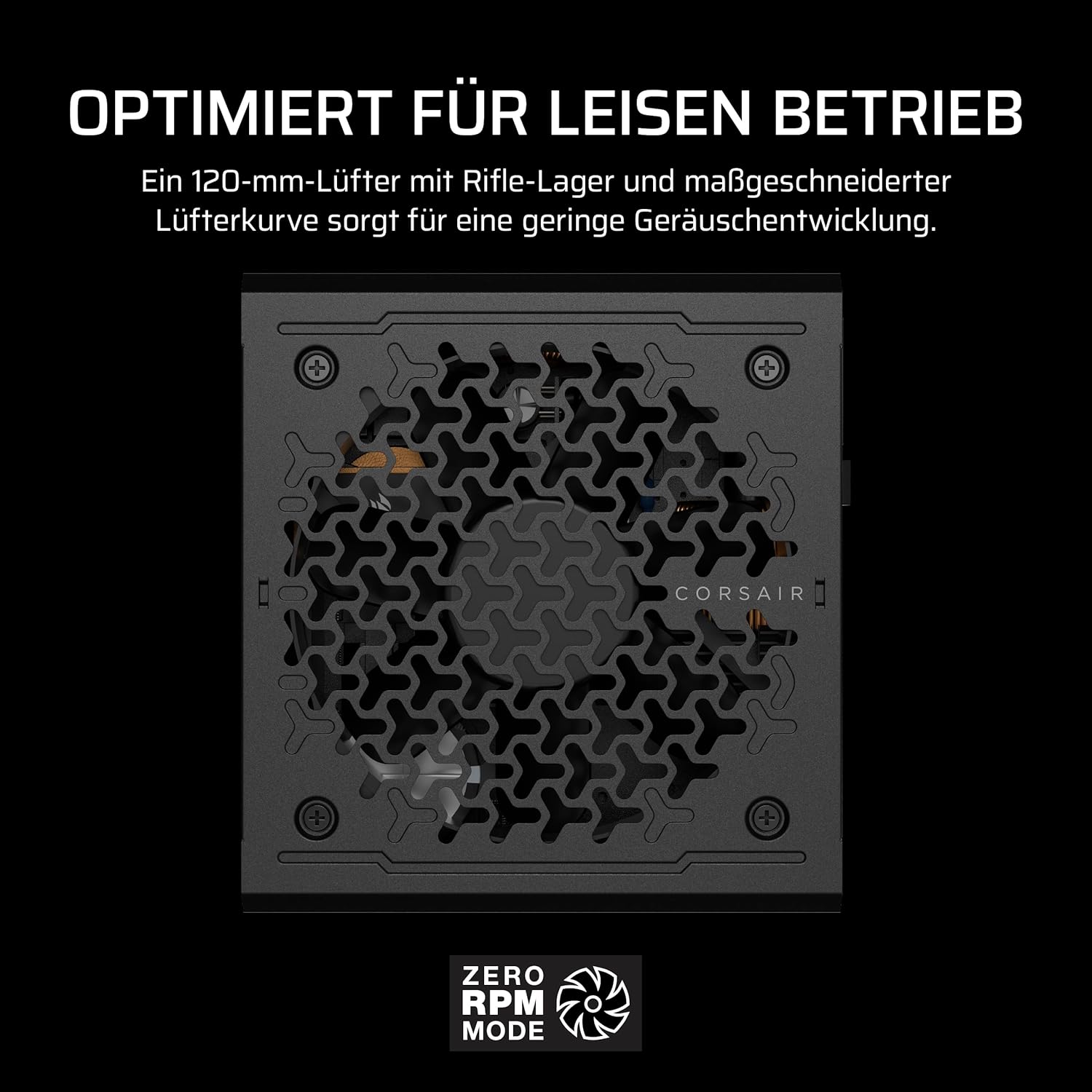 Thumbnail 4 de CORSAIR RM750e (2025) – Geräuscharmes, vollständig modulares ATX-Netzteil mit 12V-2x6, Zero RPM-Modus und ATX 3.1