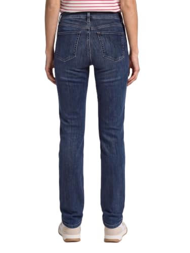 Detalle de TOM TAILOR Alexa Straight Jeans für Damen in Dark Stone Wash
