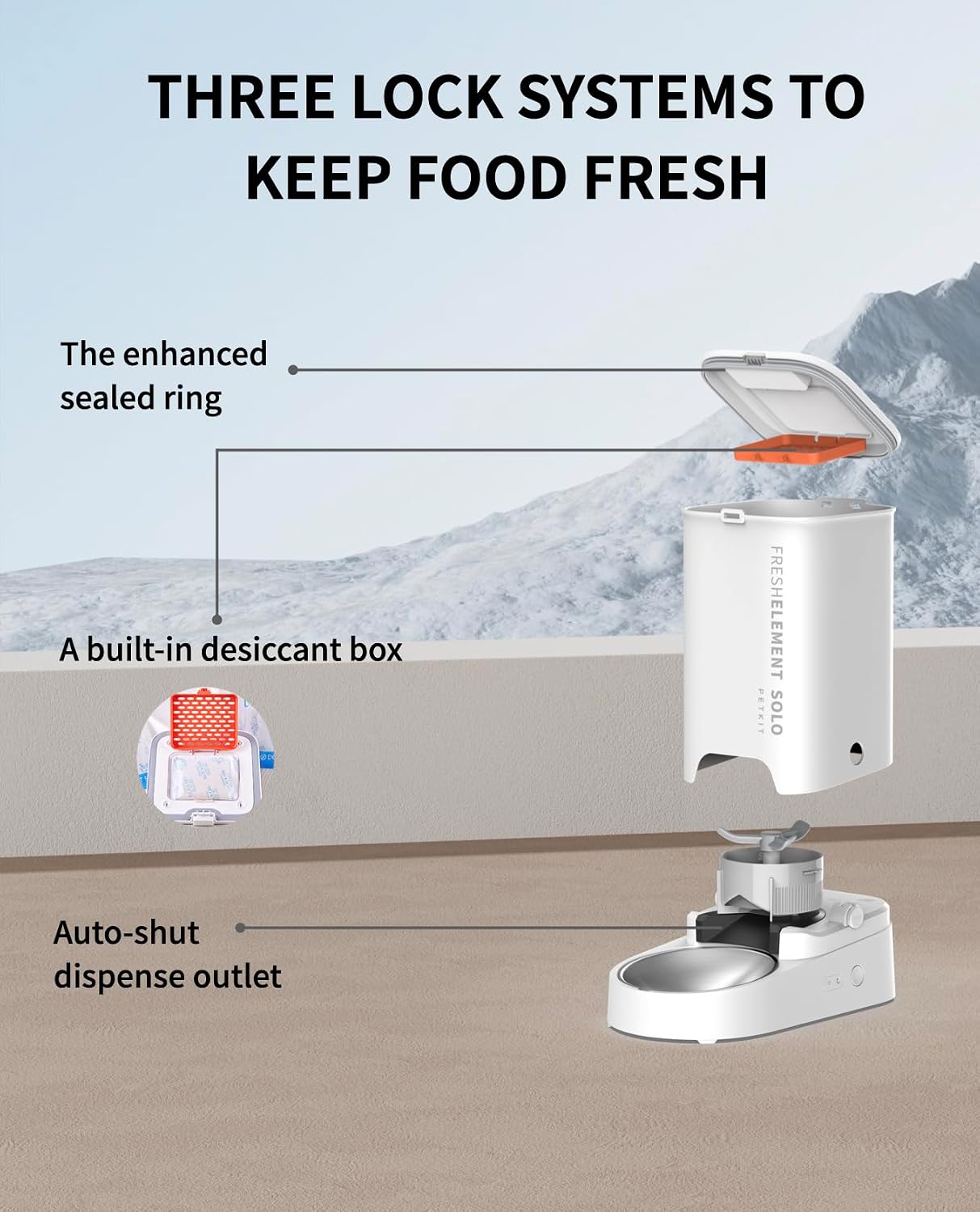 Detalle 2 de PETKIT Automatic Cat Feeder