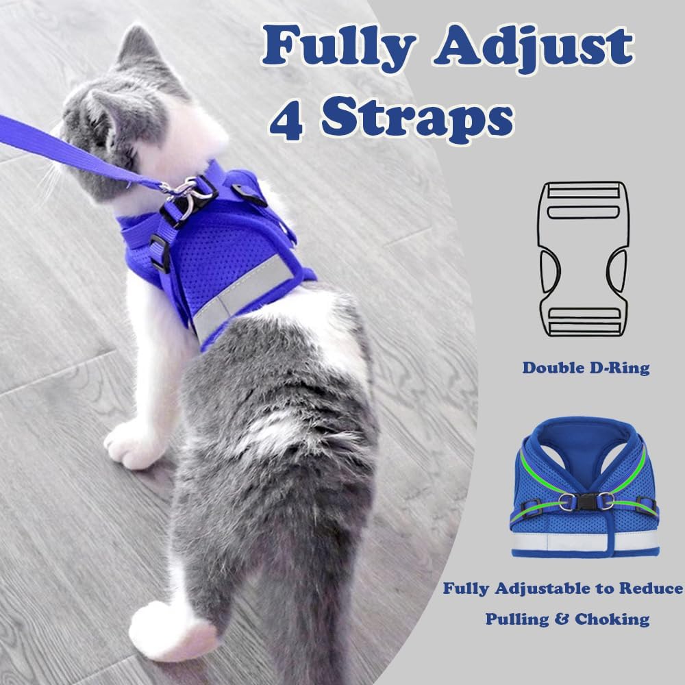 Detalle 2 de Anlitent Soft Mesh No Pull Harness 120cm