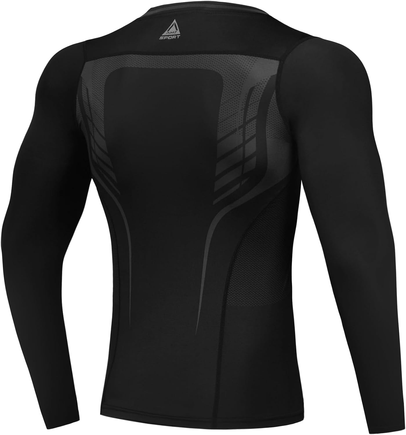 Detalle de AMZSPORT Maglia Compressione Uomo Manica Lunga