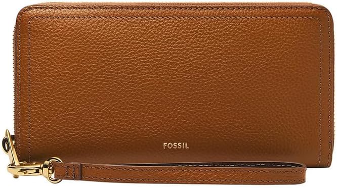 Thumbnail 5 de Fossil Logan – Portefeuille pochette zippée pour femme en cuir véritable ou PU