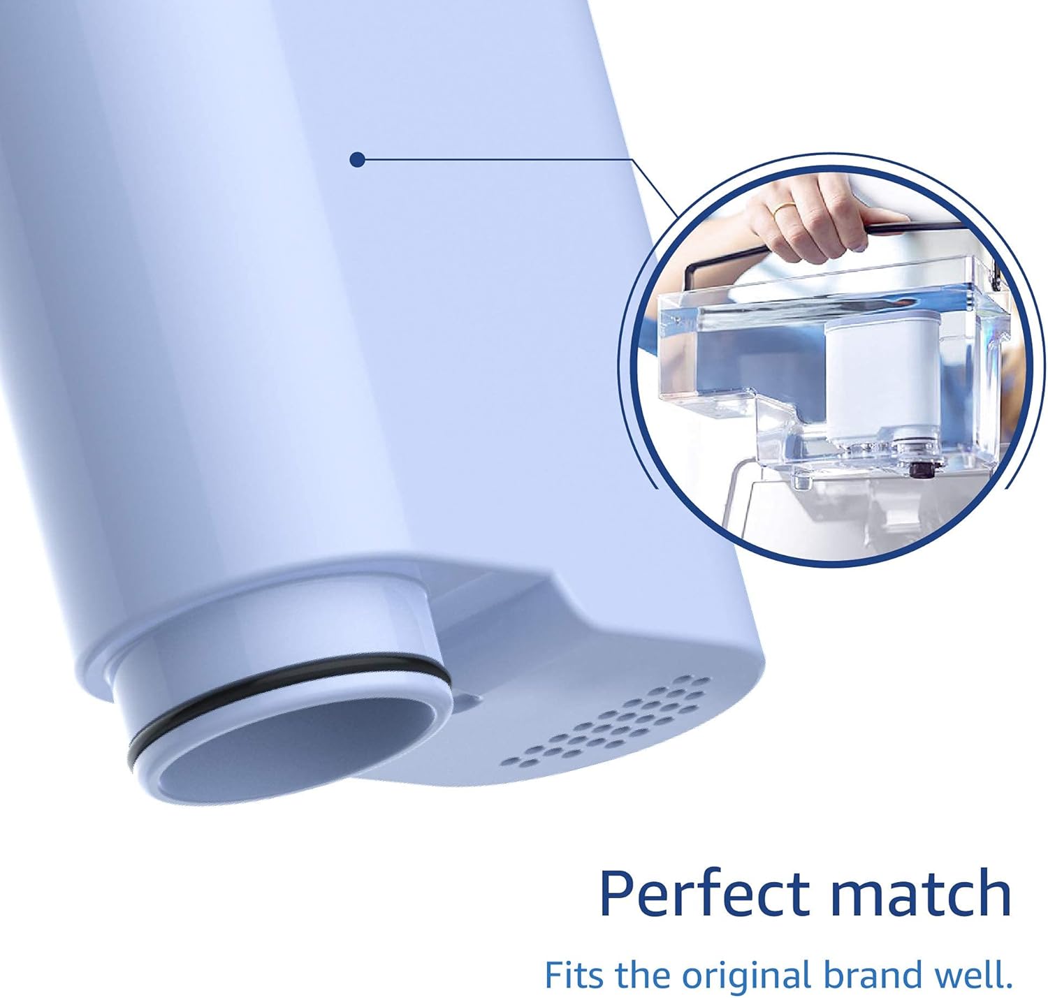Detalle 1 de CA6903 water filter replacement for Philips AquaClean
