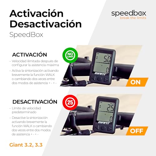 Detalle de SpeedBox 3.3 para bicicletas eléctricas Giant: chip de tuning compatible con SyncDrive Pro y RideControl Go (2022-2024)
