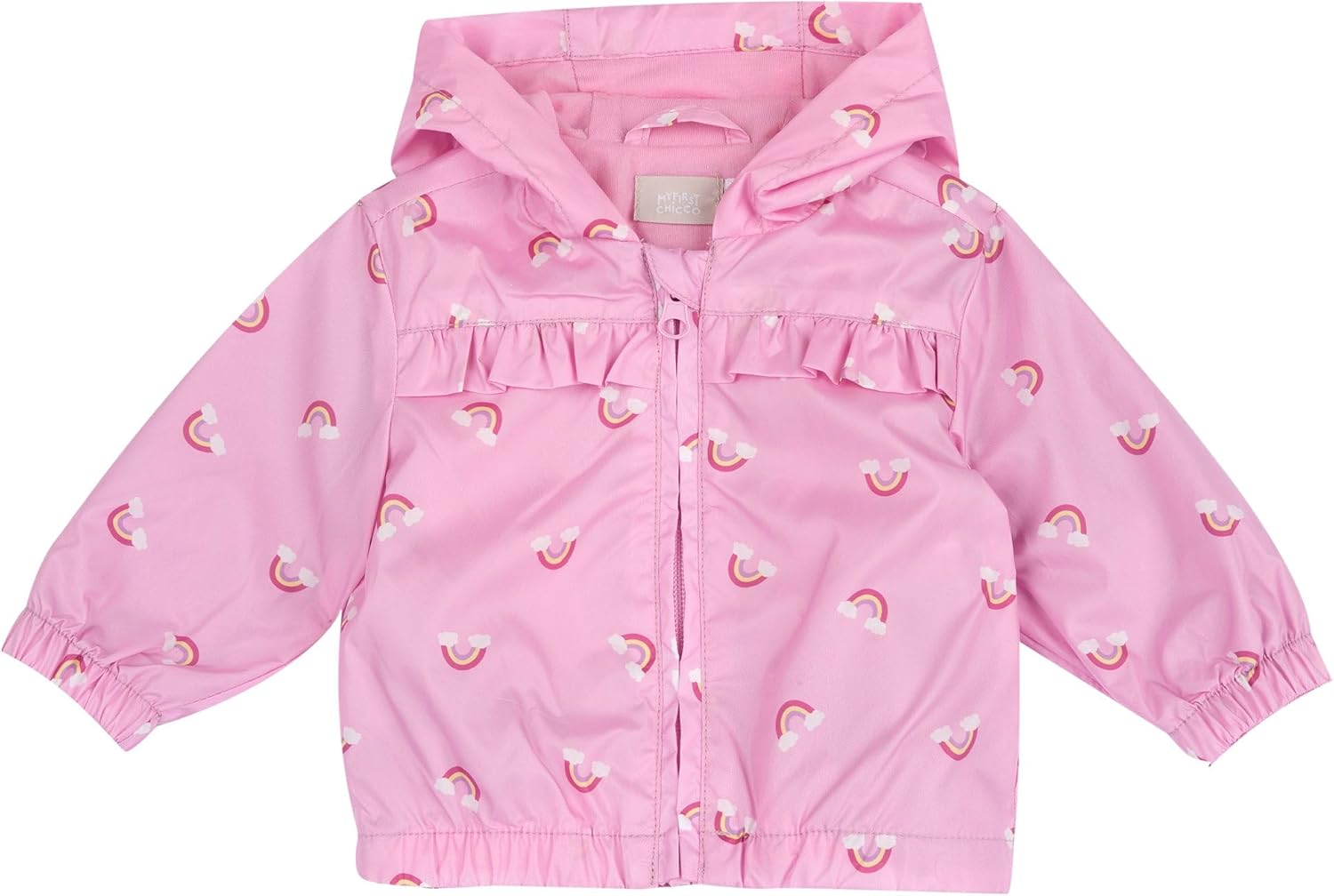 Detalle de Chicco Veste Bébé Fille avec Fermeture Éclair et Capuche – Licorne Argentée, Lot de 1
