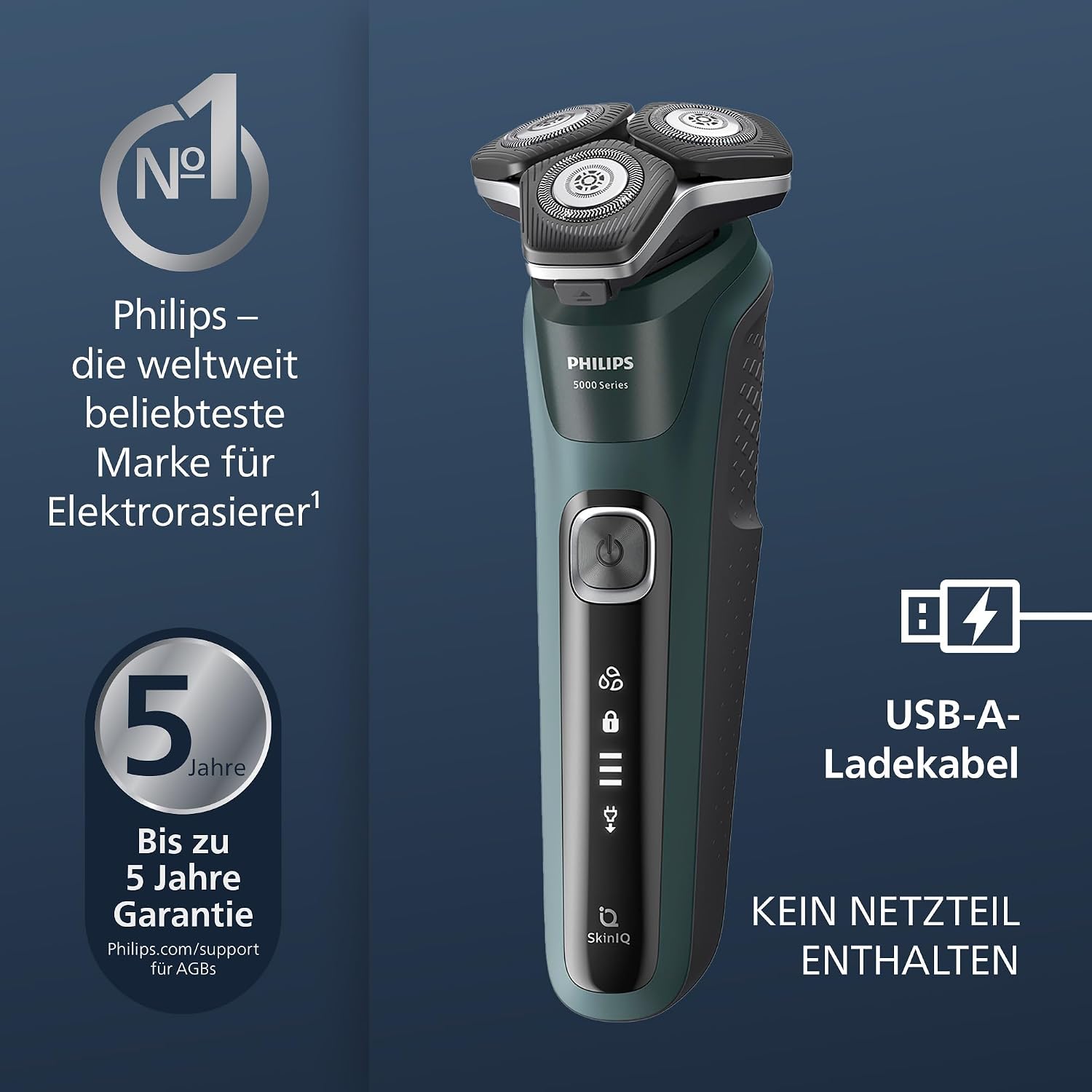 Thumbnail 1 de Philips Shaver Series 5000 S5884/35
