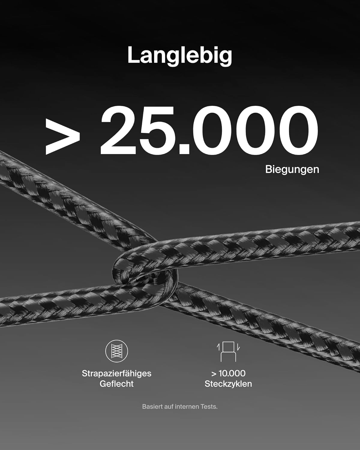 Thumbnail 3 de Belkin USB-C Kabel 1,5 m 60W 2er-Pack