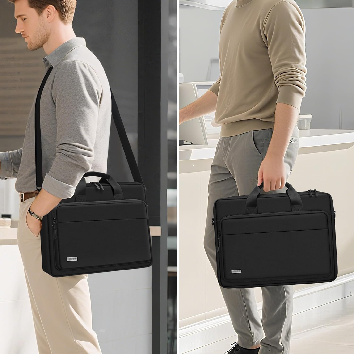 Thumbnail 1 de TECOOL 15.6 Laptoptasche für 16 Zoll Notebook