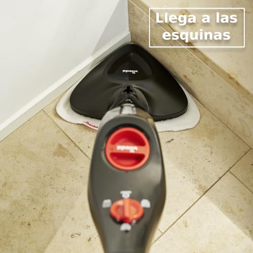 Detalle 2 de Vileda Steam Plus Edition Triangulaire avec Power Pad — nettoyage vapeur sans produits chimiques