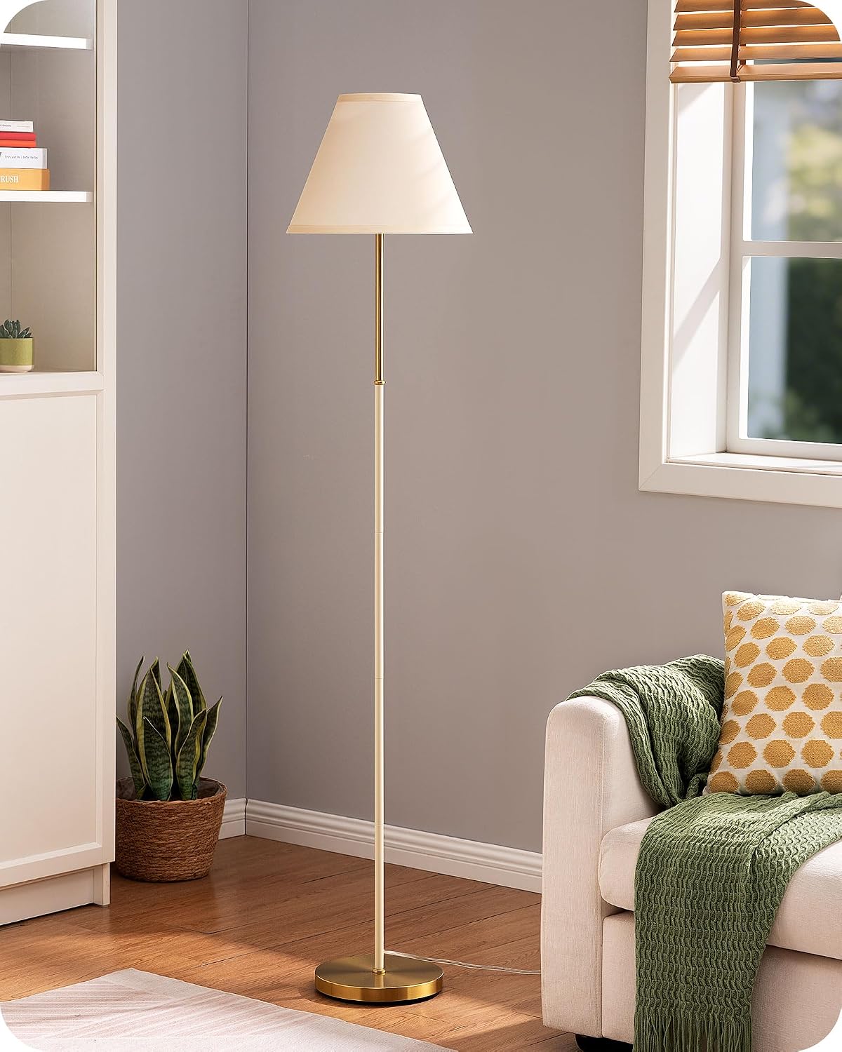 Detalle 2 de EDISHINE Retro Floor Lamp 2700K LED