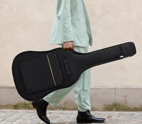 Detalle de Funda Guitarra Clásica y Española de T-LOVENDO.ES: acolchada, impermeable y forma mochila ergonómica
