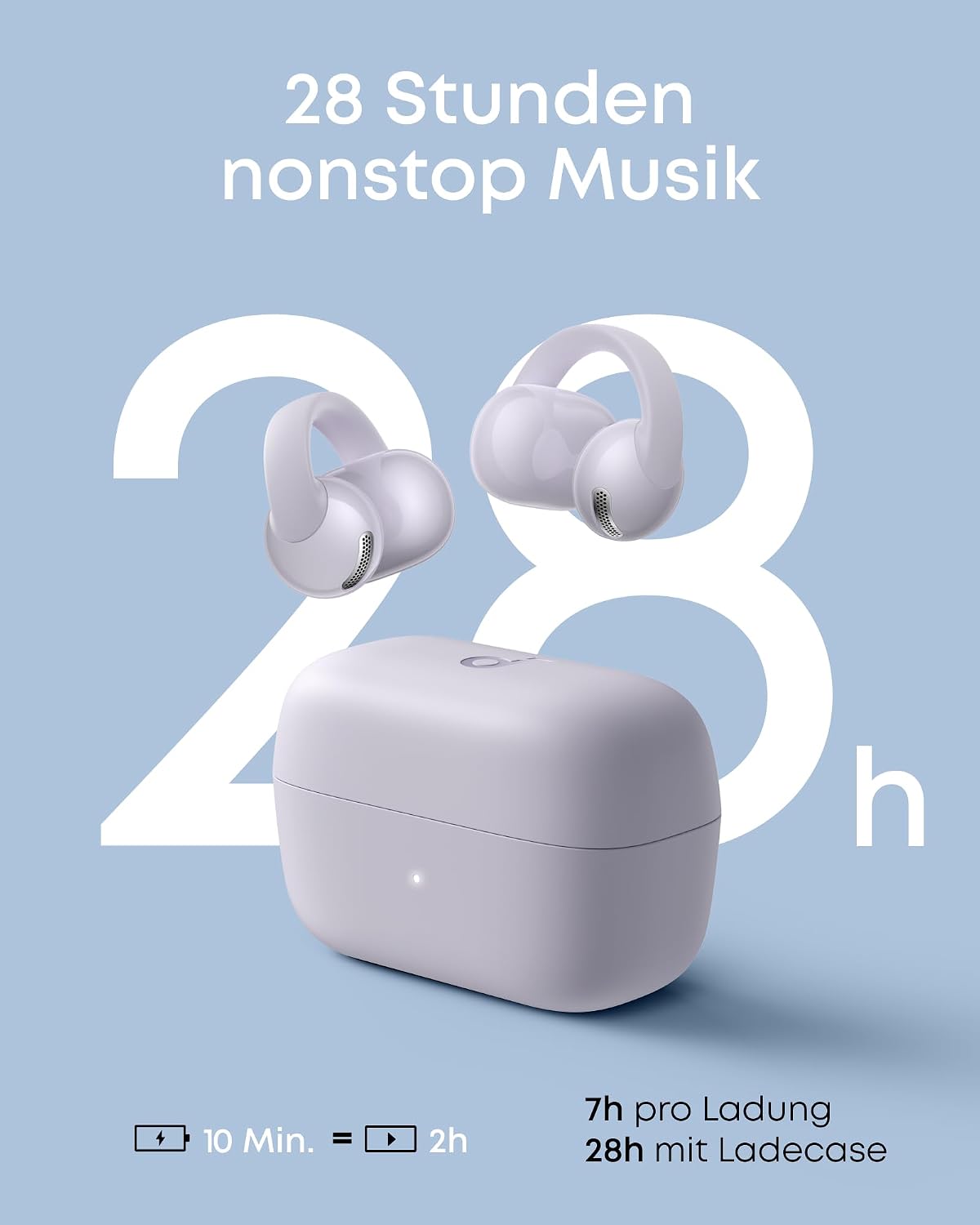 Thumbnail 6 de soundcore C50i von Anker – Open-Ear Kopfhörer mit Clip-Design für Laufen und Training