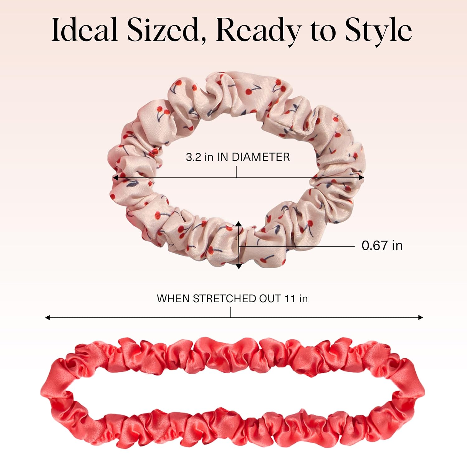 Thumbnail 4 de Bridgerton x Kitsch Satin Scrunchies for Women