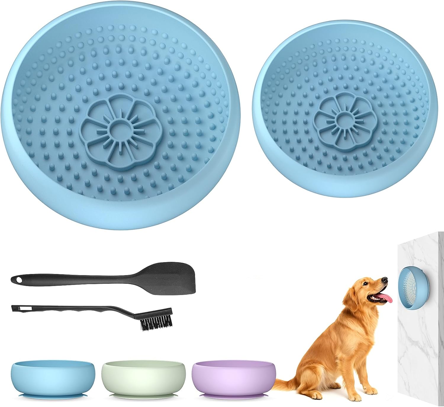 Detalle de Pawinner dog lick mat 17 x 17 cm