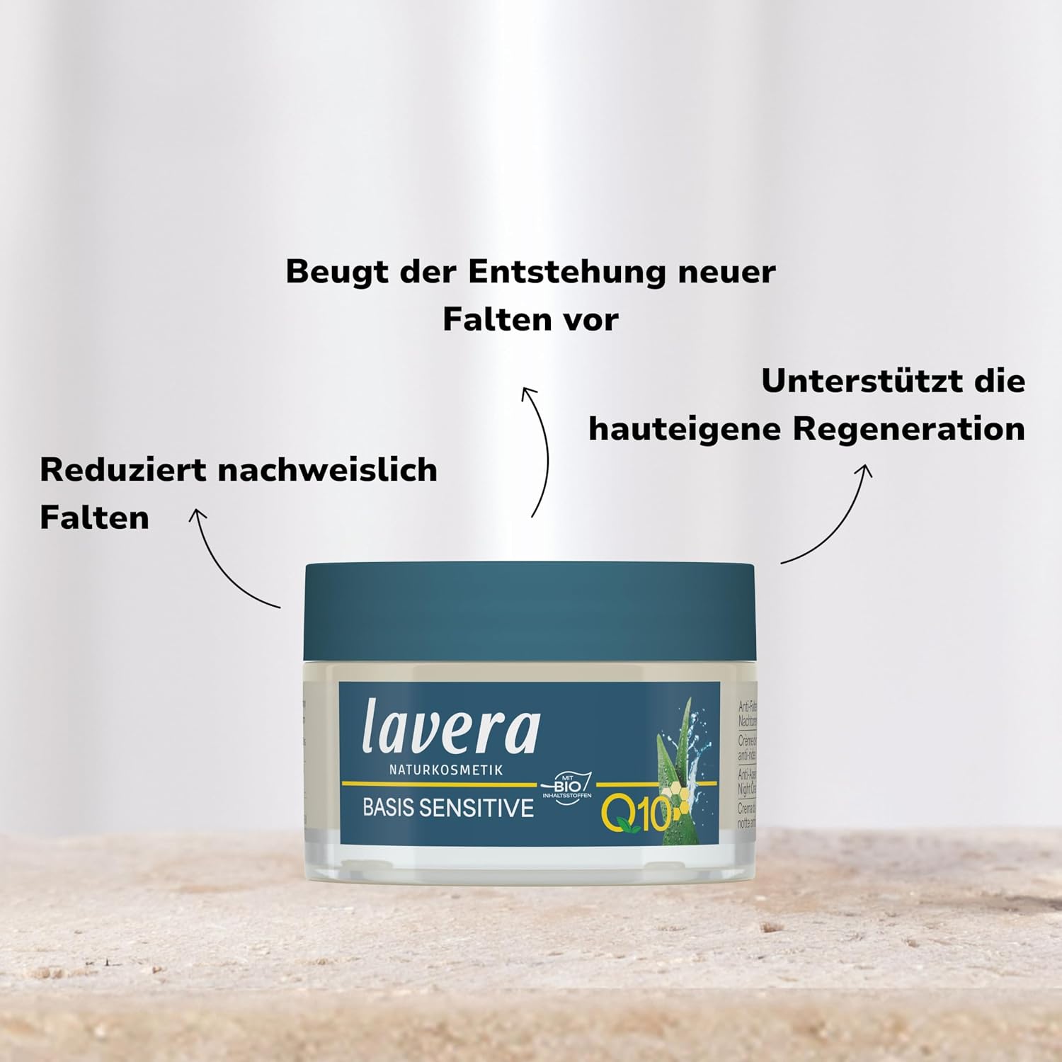 Detalle 1 de lavera Anti Falten Nachtcreme Q10 50ml