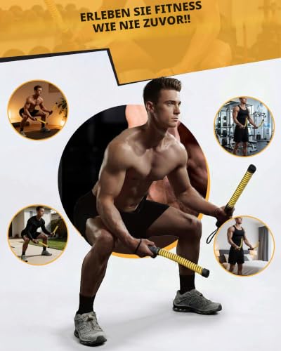Detalle de GUUG Battle Rope Ohne Seil – Seilloses Training für Zuhause