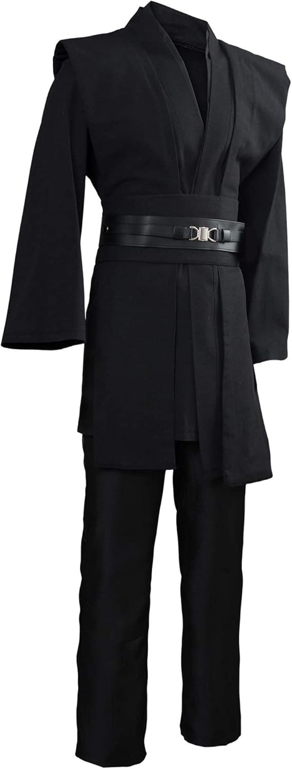 Thumbnail 1 de Bichingda men’s knight tunic costume hooded robe full set for cosplay and Halloween