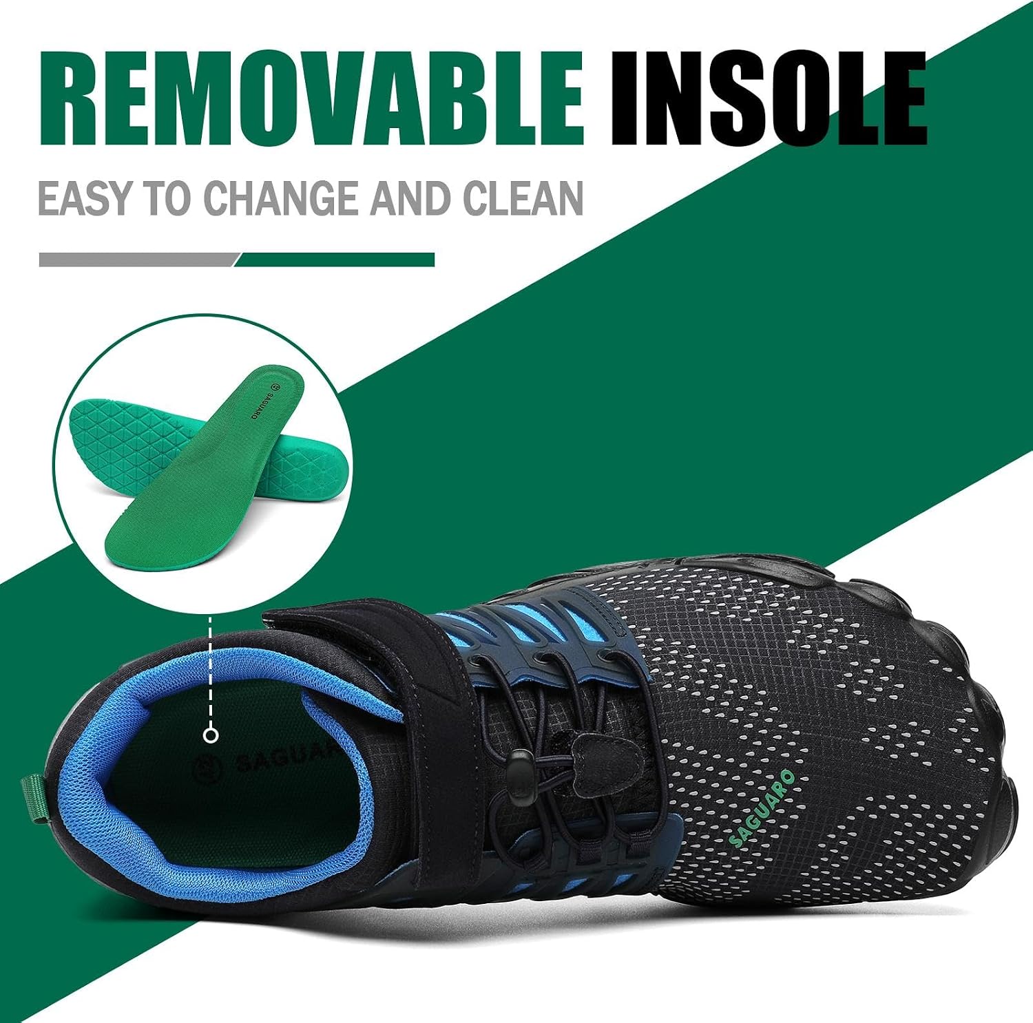 Thumbnail 4 de SAGUARO Chaussures Minimaliste – Chaussures barefoot à 5 orteils, semelle zéro drop, respirantes et pliables (GR.36-48 EU)