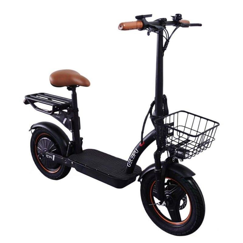 Thumbnail 1 de Geleipu C14 500W: Patinete eléctrico con 100 km de autonomía y frenos a disco