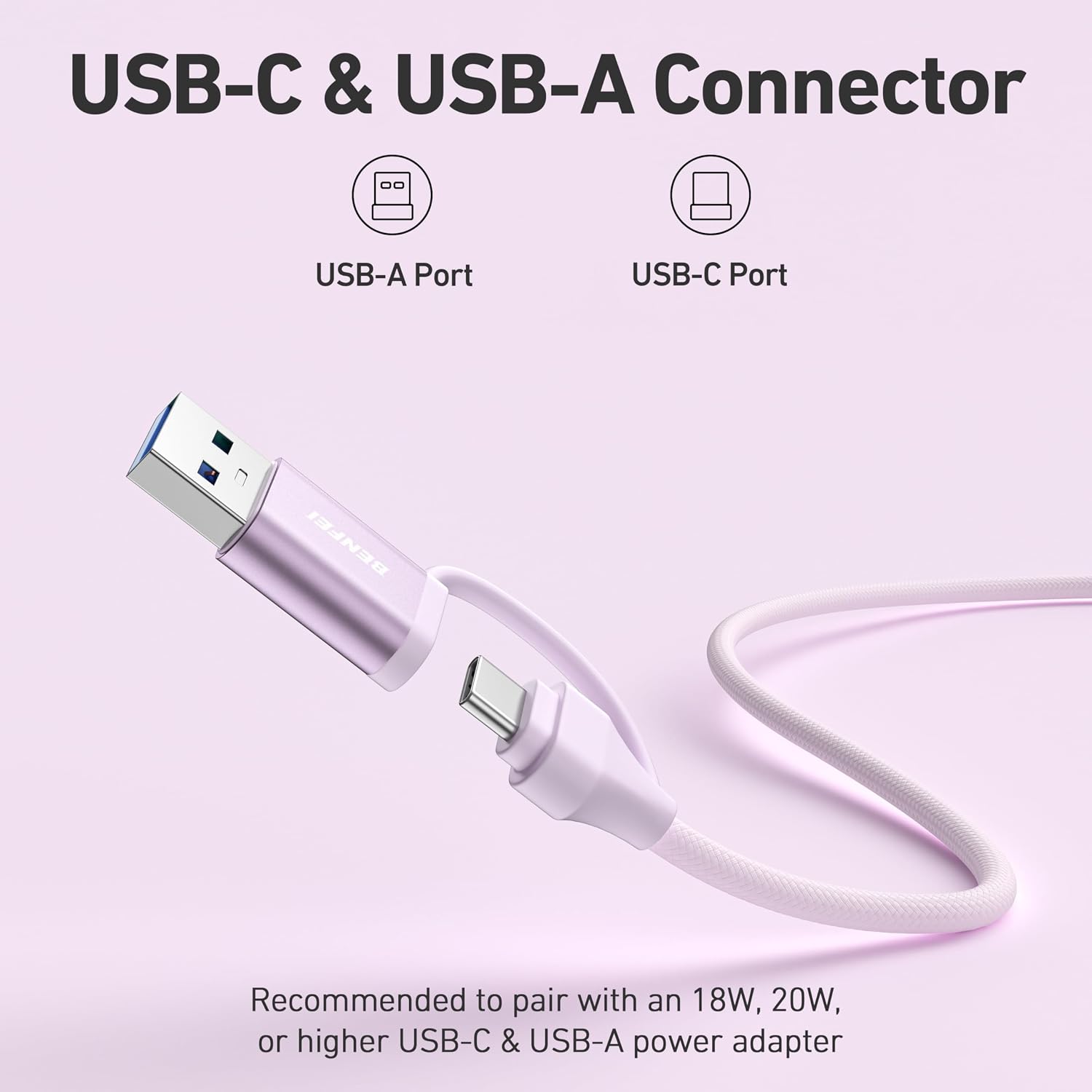 Detalle 2 de BENFEI Caricatore Wireless Magnetico 15W: compatibilità MagSafe e ricarica sicura per iPhone 12–17