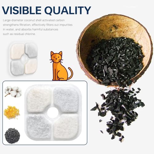 Thumbnail 3 de Filtre Acmerota pour fontaine Catit PIXI – Lot de 18 filtres de rechange