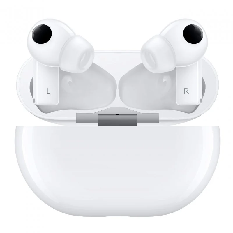 Detalle de Huawei FreeBuds Pro Auriculares Bluetooth Blancos: cancelación de ruido híbrida y sonido envolvente