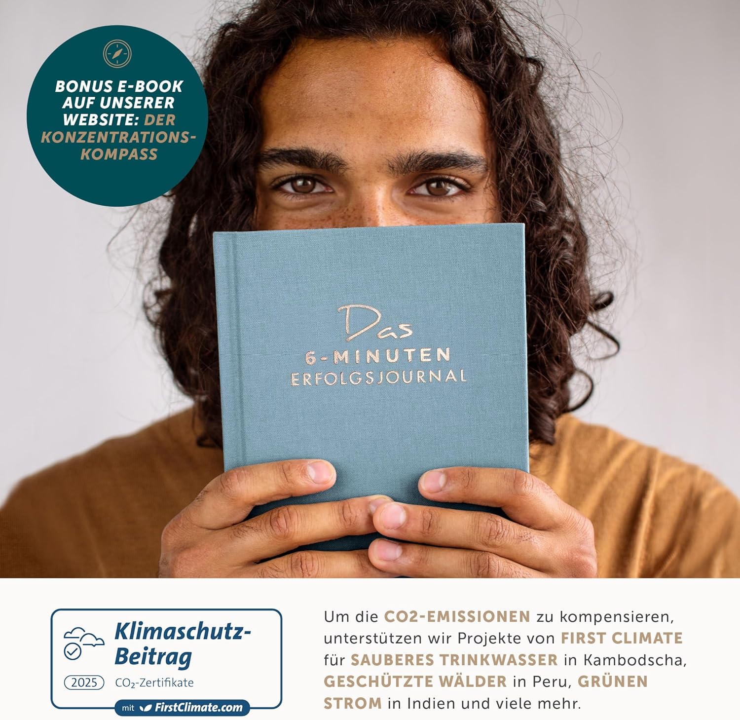 Thumbnail 5 de 6‑Minuten Erfolgsjournal Tagesplaner 2026 🗒️