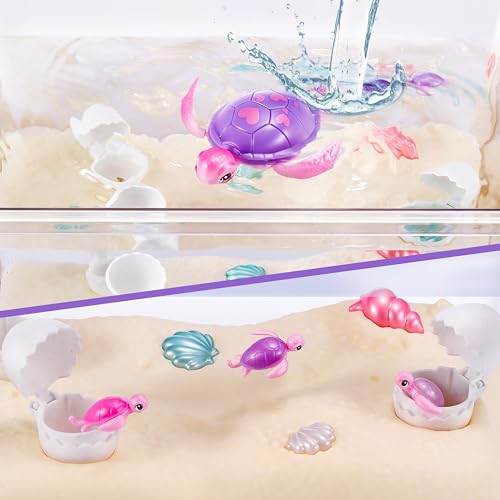 Detalle de Pets Alive Mama Turtle Surprise by ZURU — A playful robot turtle for imaginative water world adventures