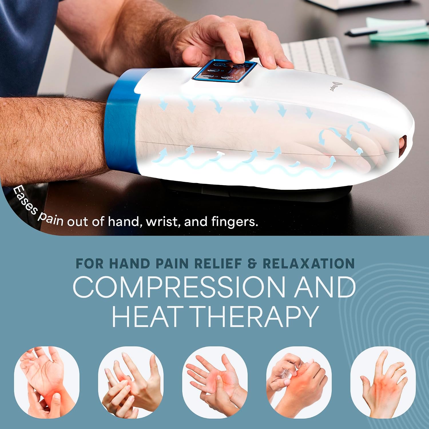 Detalle de Lifepro Hand Massager