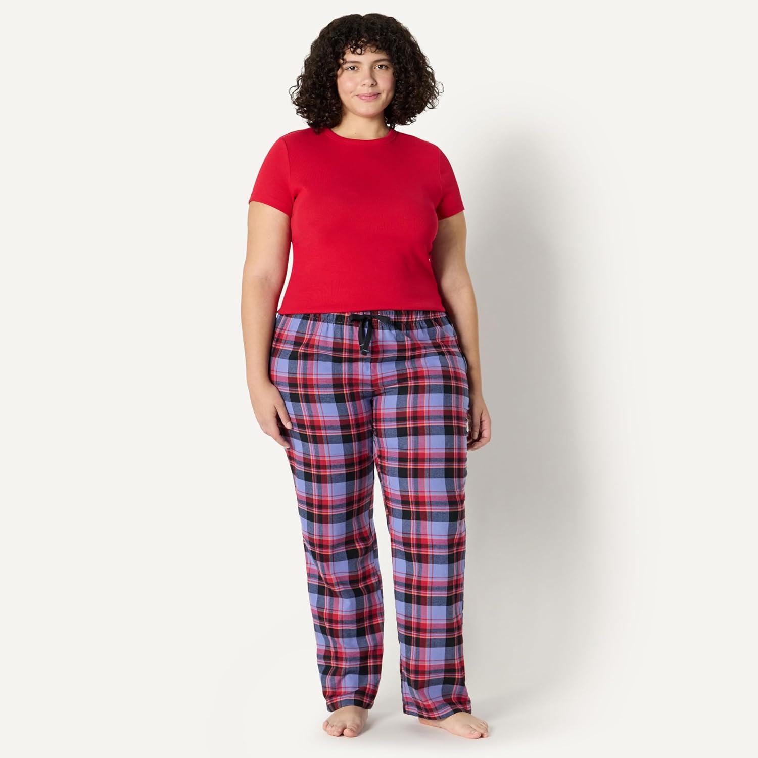 Thumbnail 5 de Amazon Essentials Damen Pyjamahose aus Flanell – lockere Passform, 100% Baumwolle