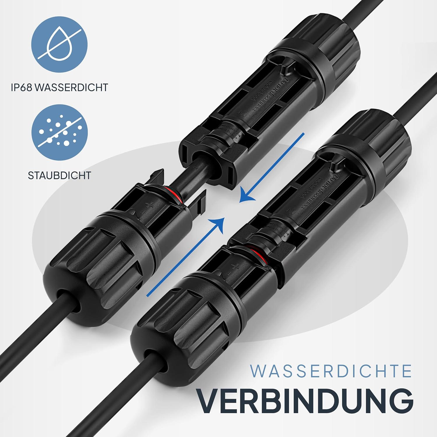 Detalle de SEPO-Leitungen Solarkabel Verlängerung 4mm²