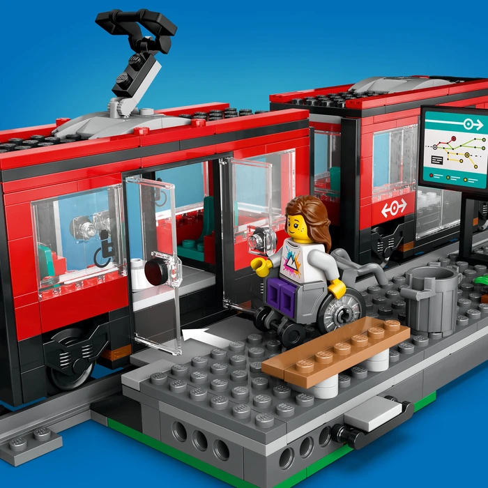 Thumbnail 4 de Lego 60423 StraĂźenbahn đźš‹