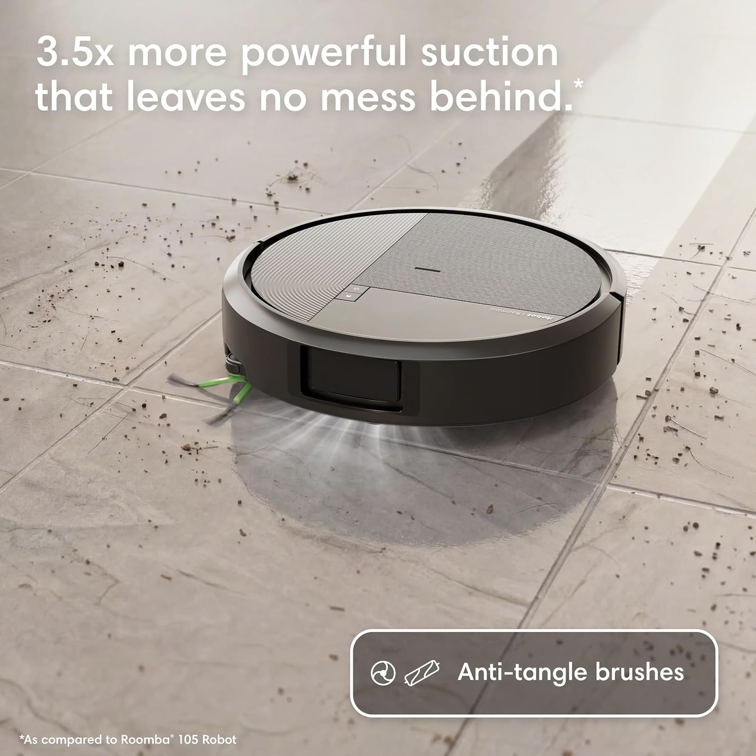 Detalle de iRobot Roomba Plus 575 Robot Vacuum and Mop Combo with 25,000 Pa Suction