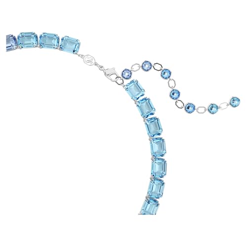 Thumbnail 2 de Swarovski Collar Tennis Millenia azul degradado, talla octogonal 💍