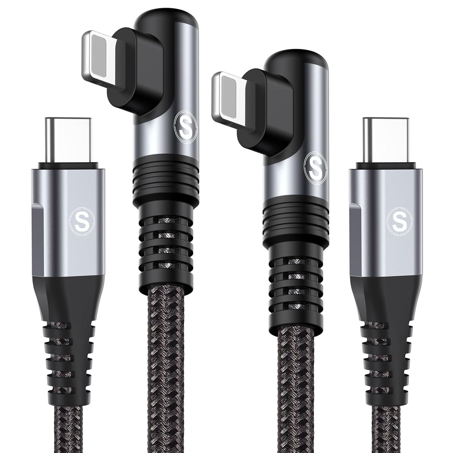 Detalle de SWECENT USB C Lightning Kabel 2 Stk 2 m