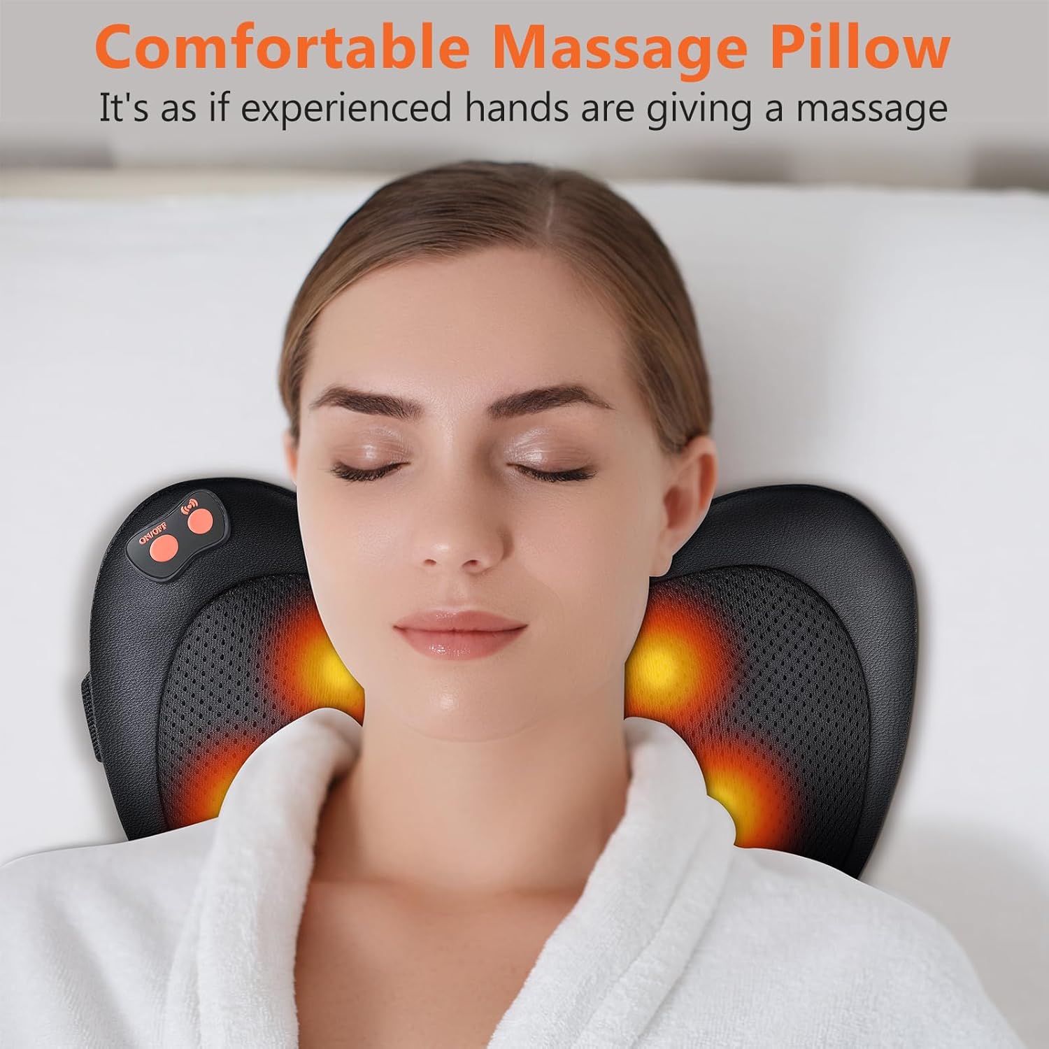 Thumbnail 2 de Cuscino massaggiante elettrico Shiatsu 4 nodi per collo
