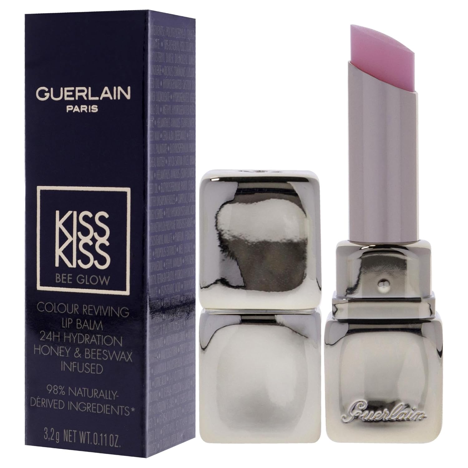 Thumbnail 3 de GUERLAIN KissKiss Bee Glow Lip Balm Nr. 258 Rose Glow – leichter Lippenbalsam (3,2 g)
