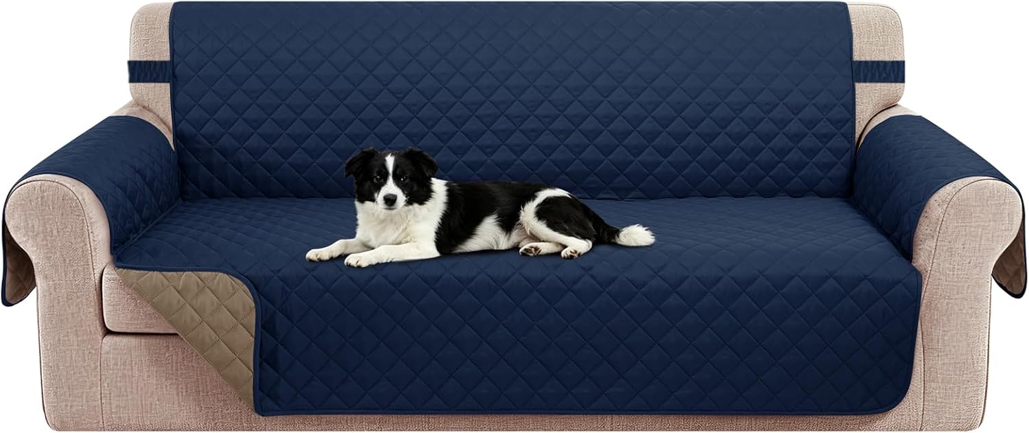 Detalle de Luxshare Home Reversible Sofa Cover 78 in ๐