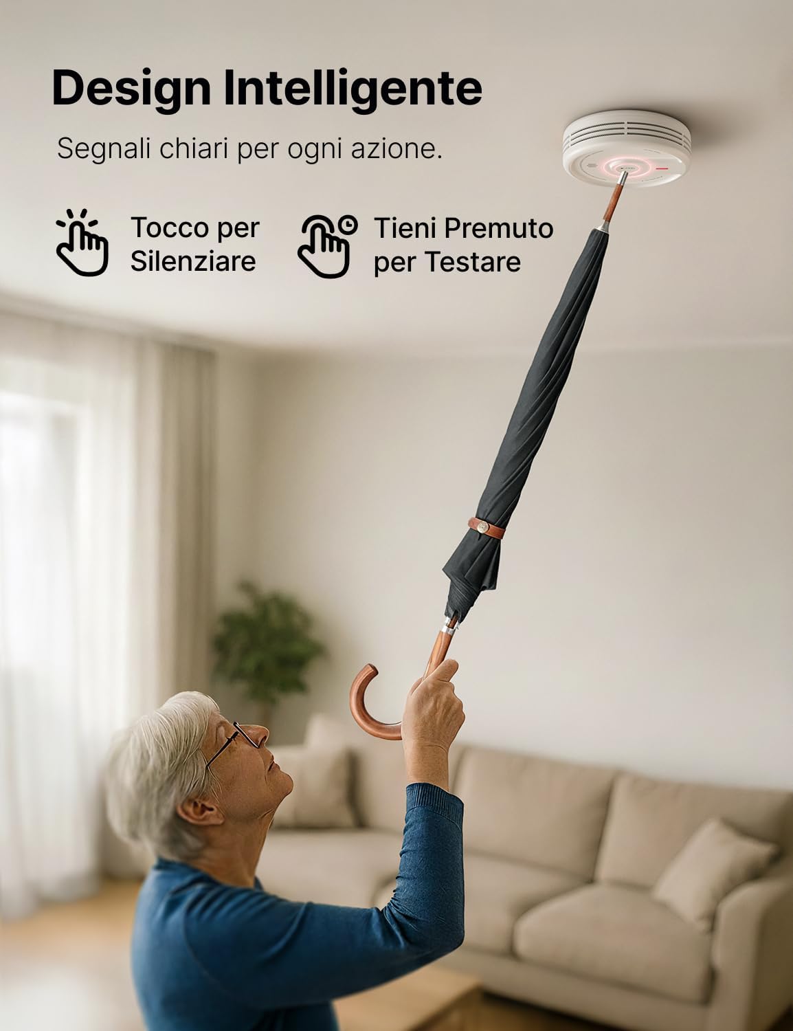 Thumbnail 5 de X-Sense XS0E-SN – Rilevatori di fumo autonomi con batteria 10 anni, sirena 85 dB (confezione da 5)