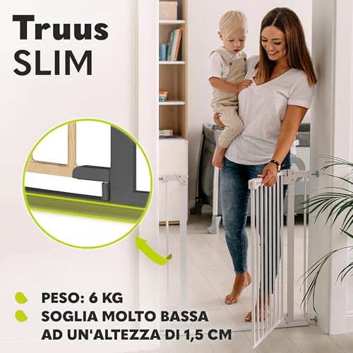Detalle de LIONELO Truus Slim Cancelletto di Sicurezza – Larghezza Regolabile 75-105 cm