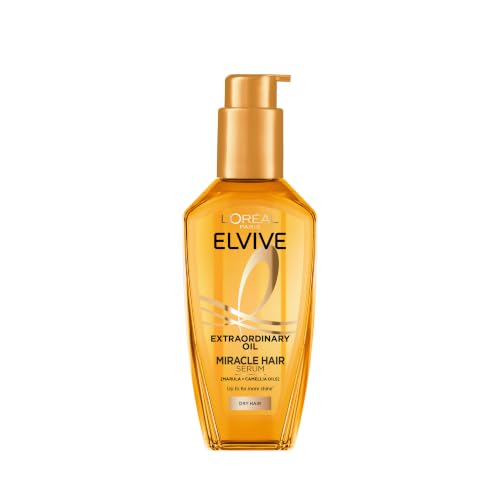 Imagen de L'Oréal Paris Elvive Extraordinary Oil Miracle Shine Hair Serum 100ml – a practical, multi-use serum en OfertitasTOP