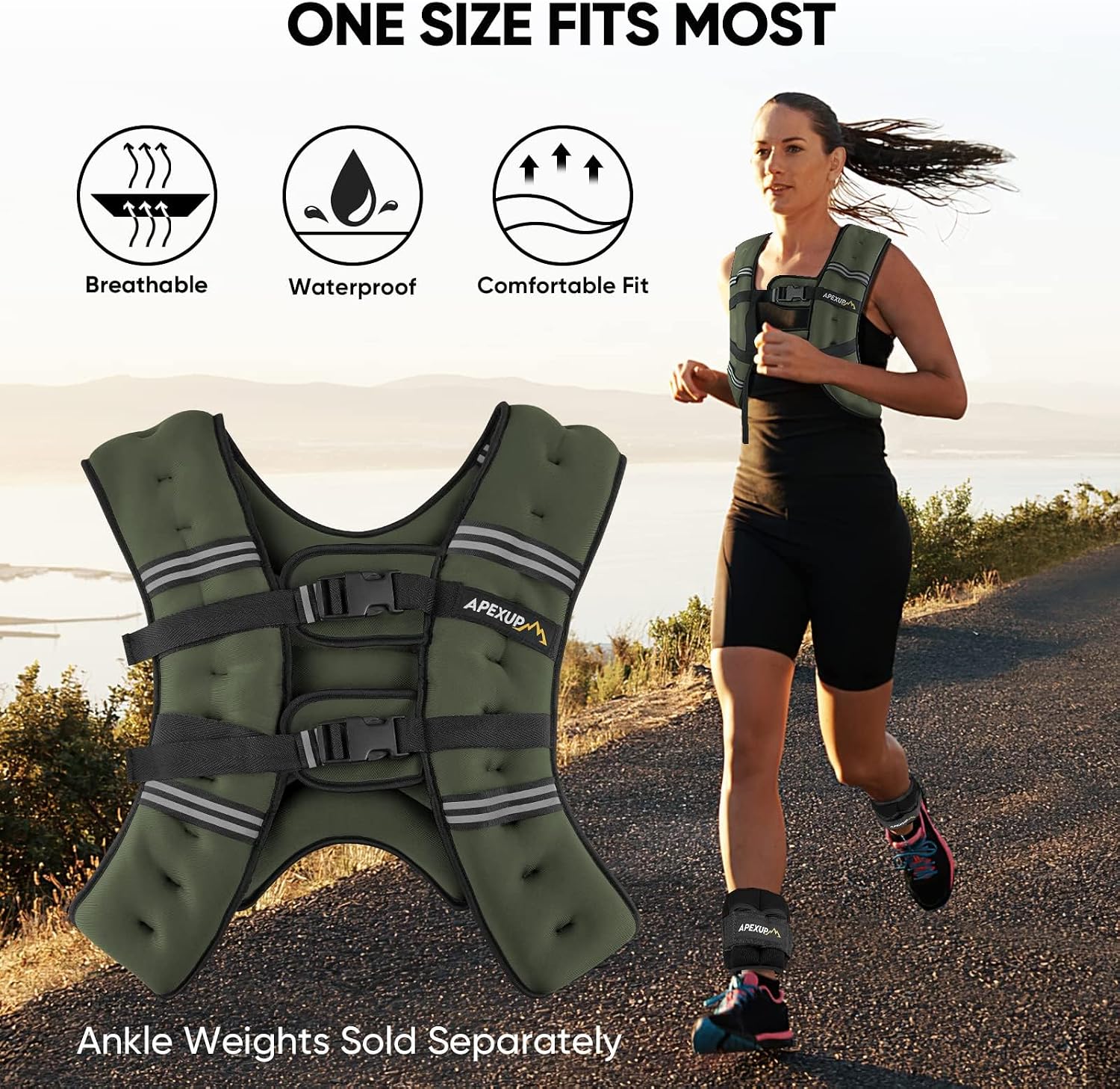 Detalle 1 de APEXUP Weighted Vest